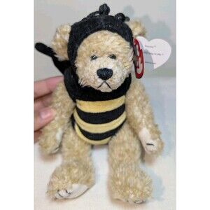 Ty Beanie Baby Beezee Bee the Bear Attic Treasures Collection Bumblebee 3th Gen